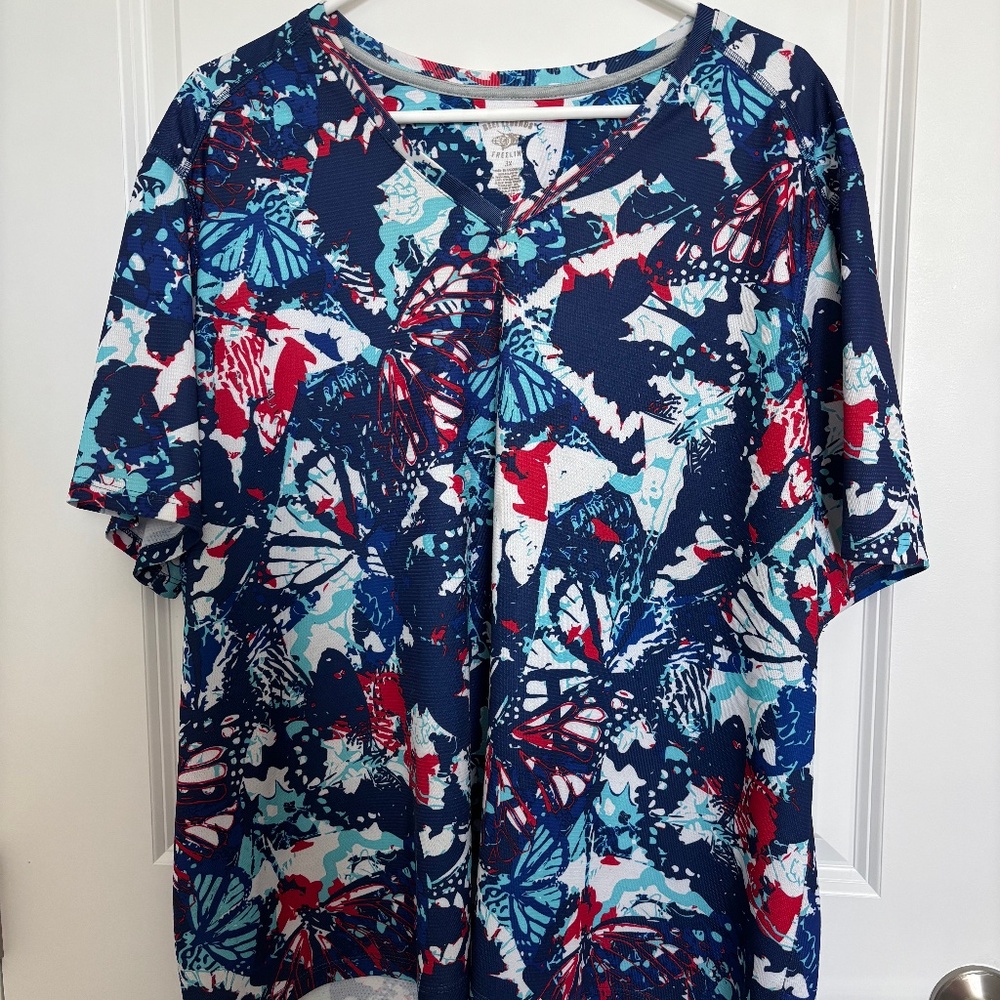 Reel Legends Freeline Top Size 3X New